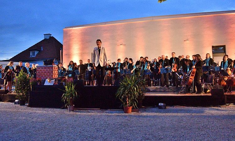 Open Air-Konzert als Gäste der Marktmusikkapelle Bad Fischau-Brunn