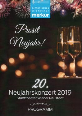 Deckblatt Programm Neujahrskonzert 2019